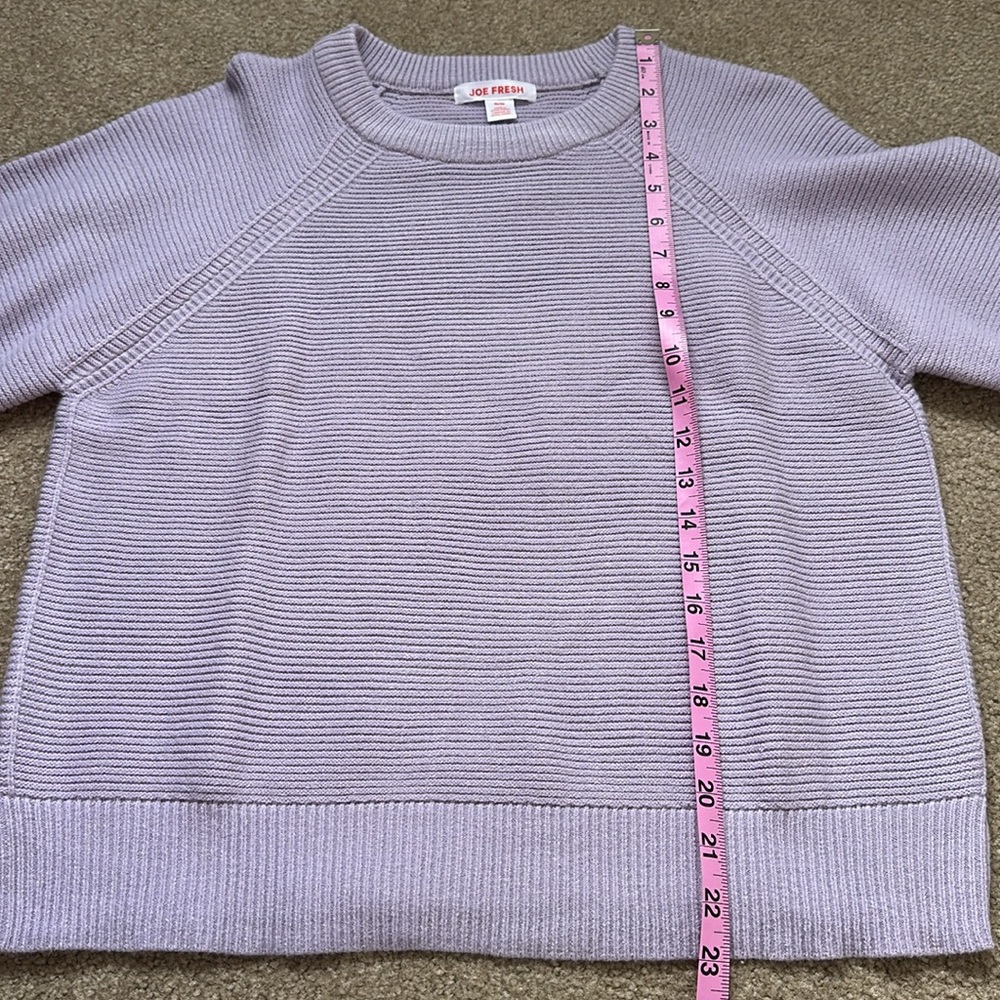 ✨NEW Joe Fresh Ribbed Sweater Size Medium - Picture 10 of 10